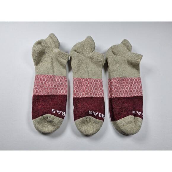Bombas Original Athletic Ankle Socks Lot Of 3 Pairs Size L - Picture 2 of 2